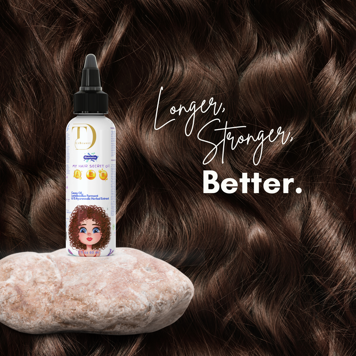 My Hair Secret Oil -TD LABeauty