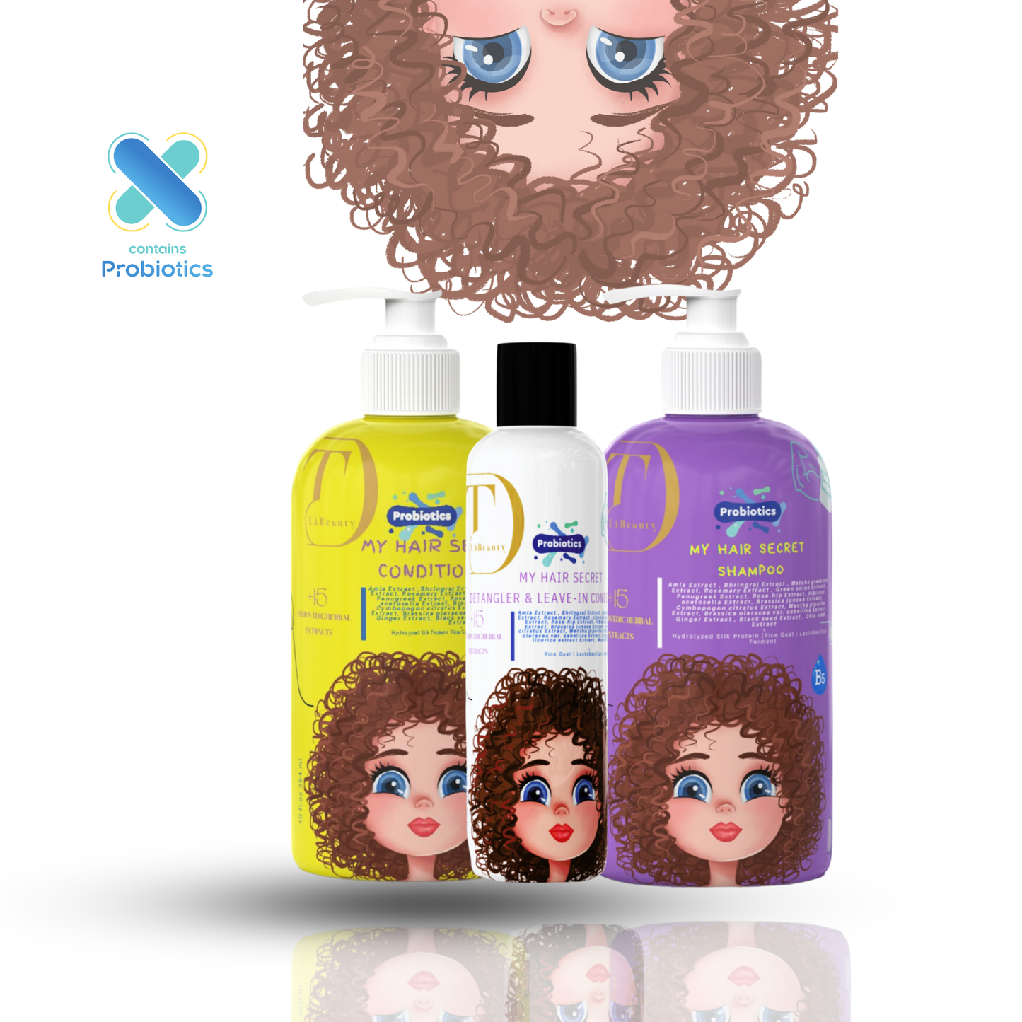 MY HAIR SECRET , TRIPLE HYDRATION SET