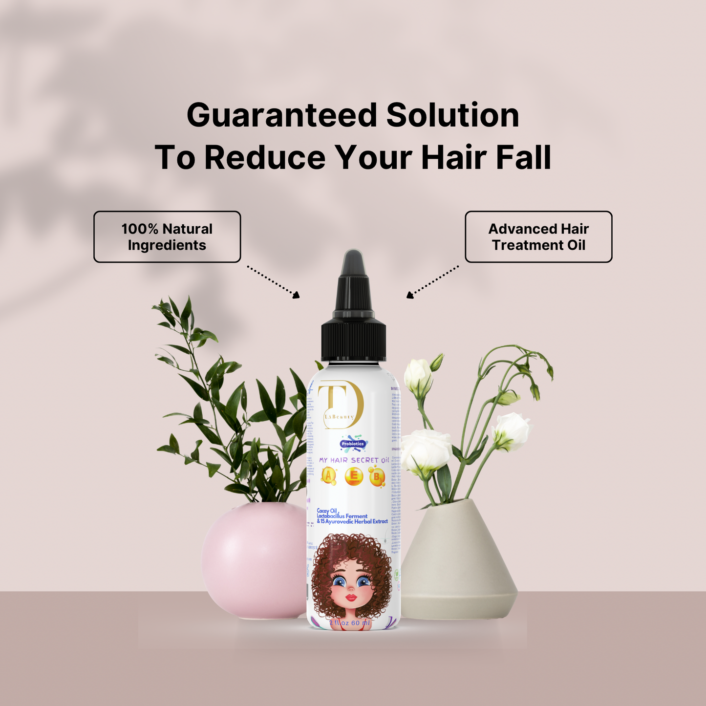 My Hair Secret Oil -TD LABeauty