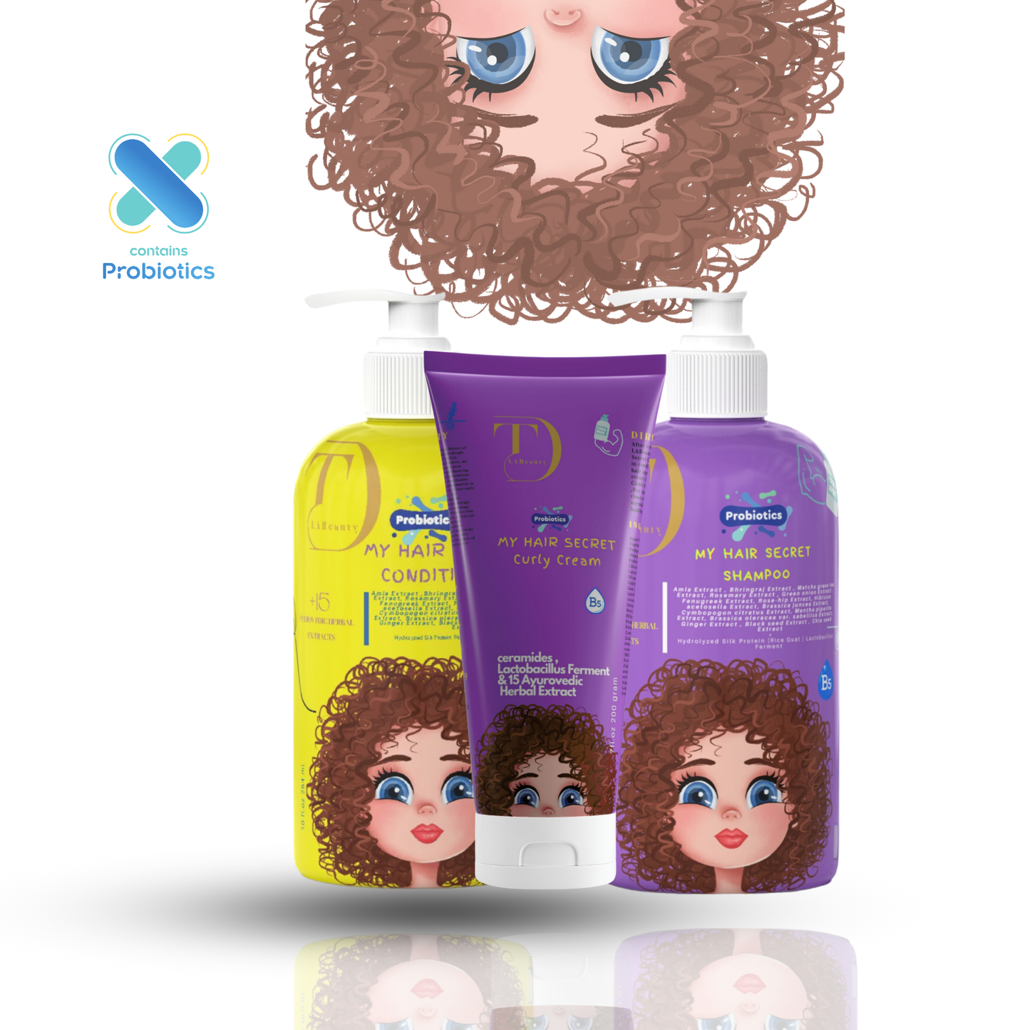 MY HAIR SECRET , CURL DEFINITION KIT