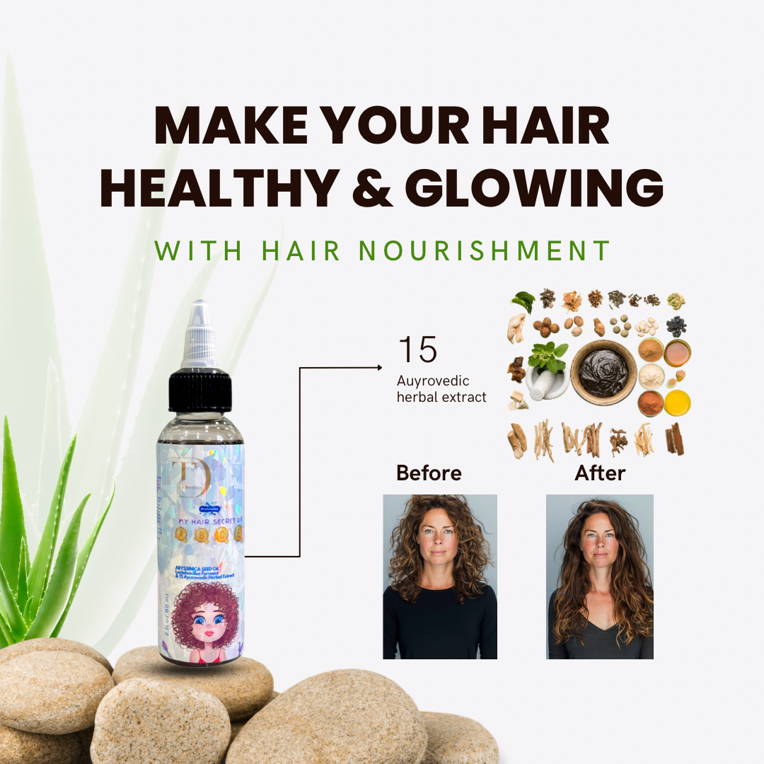 My Hair Secret Oil -TD LABeauty