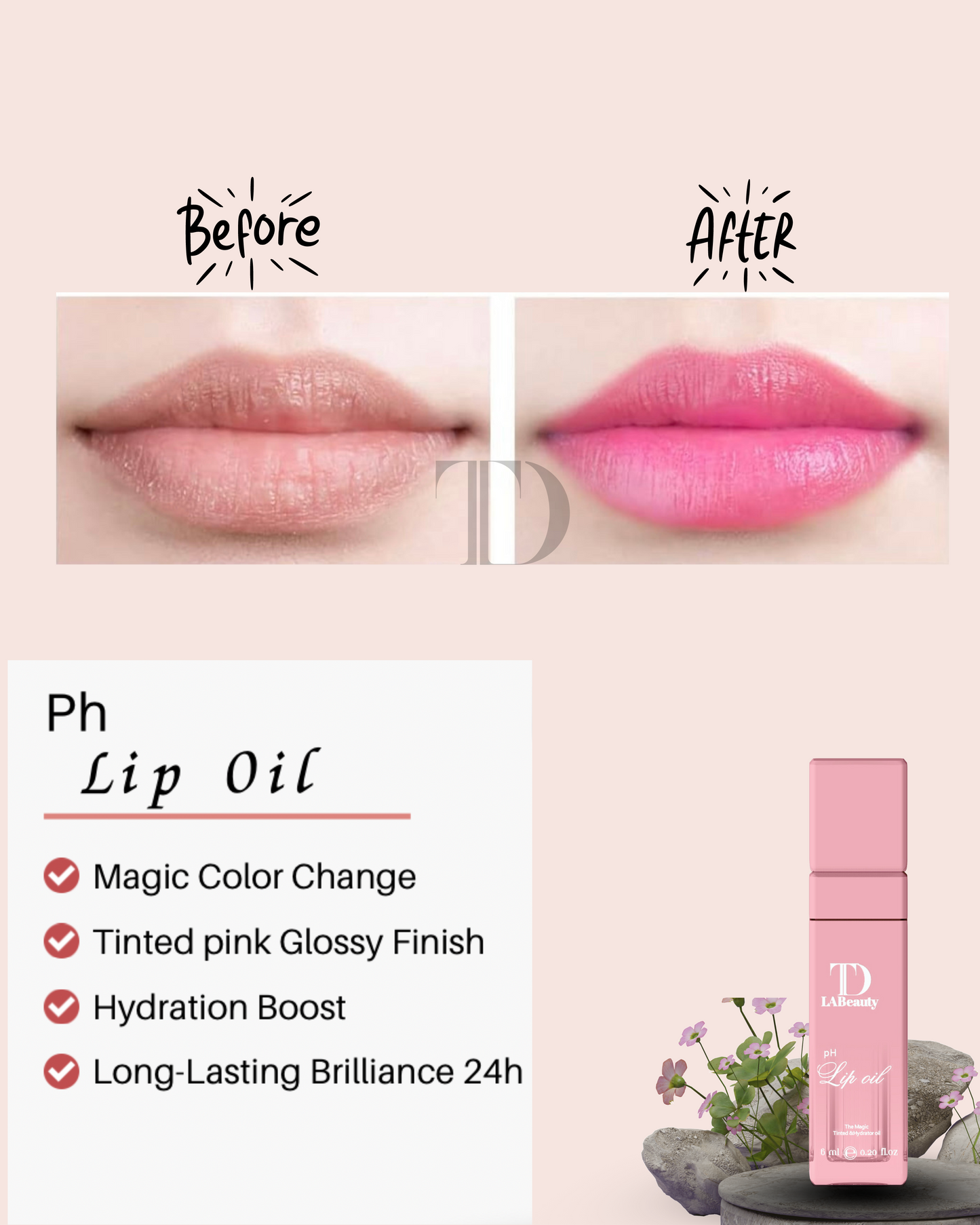 PH Lip Oil Tinted & Hydrating Lip Oil
