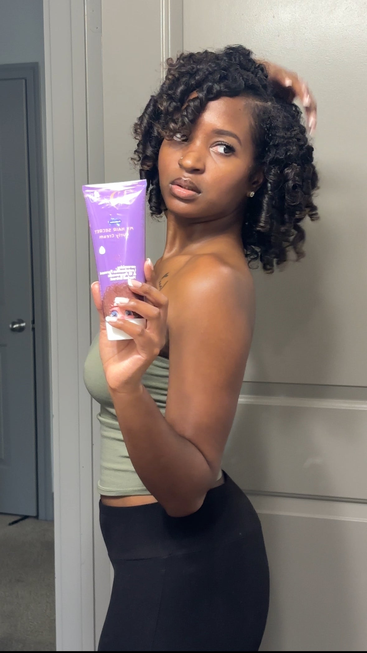 Probiotic My Hair Secret Curly Cream -TD LABeauty